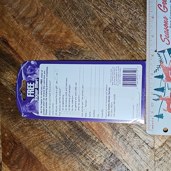 Vintage Garfield Mello Smello Easter sticker sheet stickers sealed - Picture 5 of 6